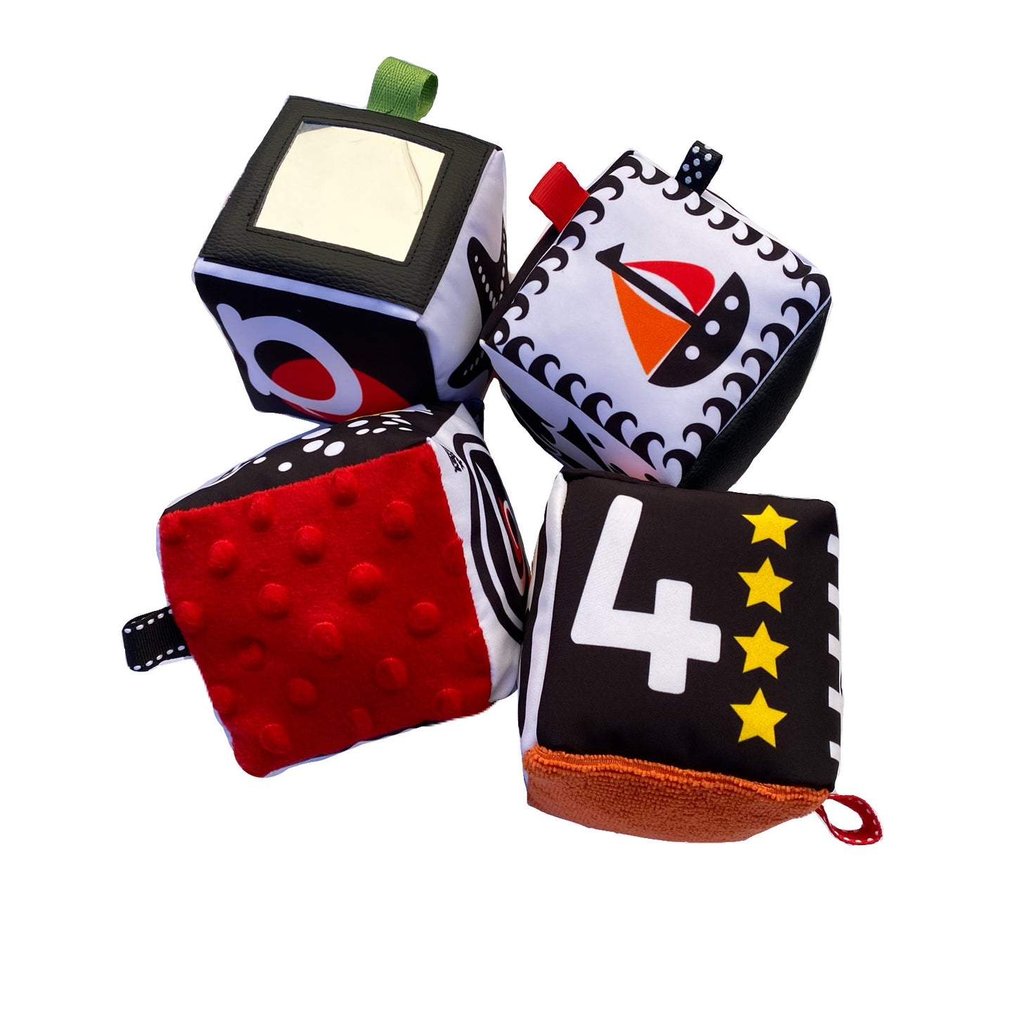 High Contrast Sensory Soft Blocks