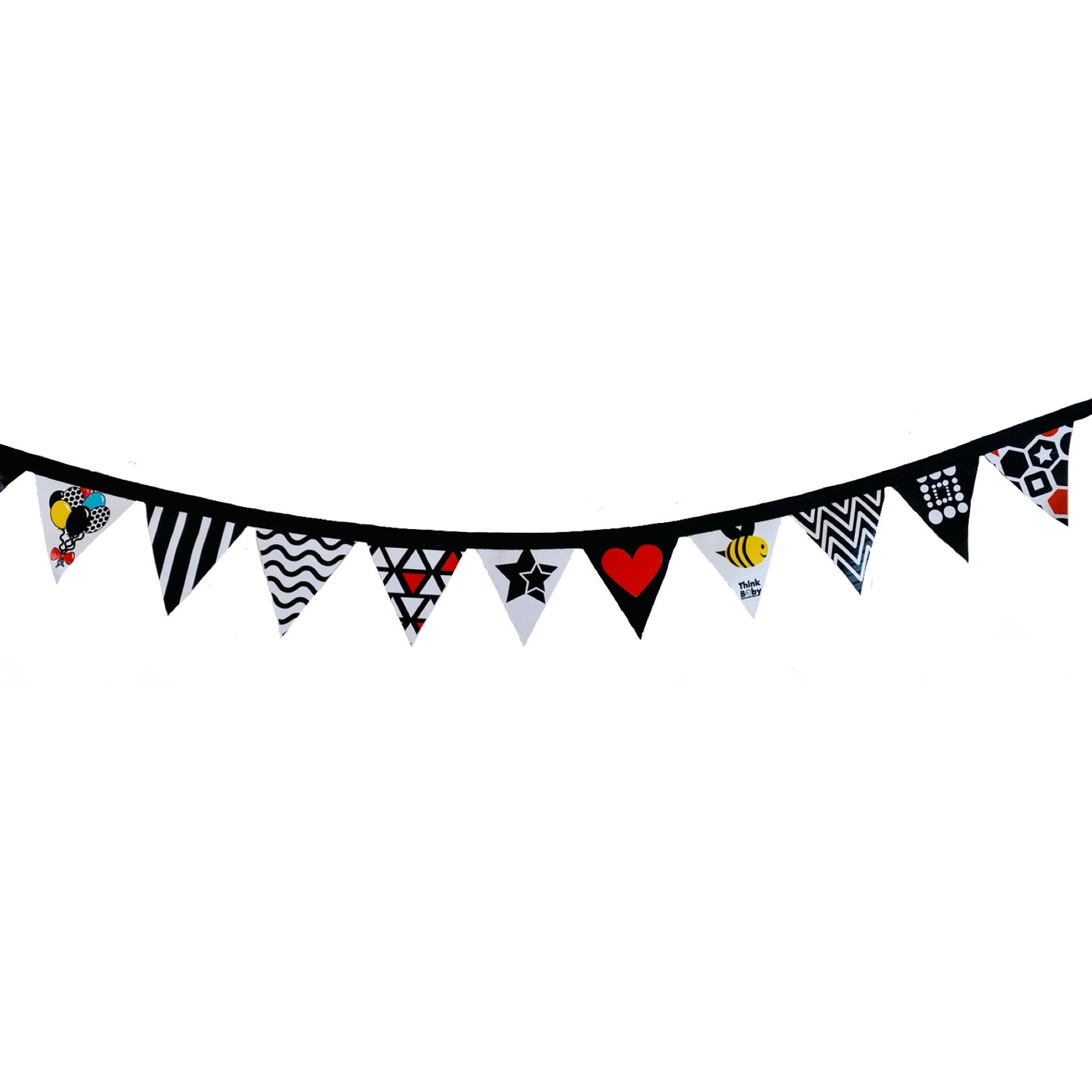 High Contrast Nursery Flags