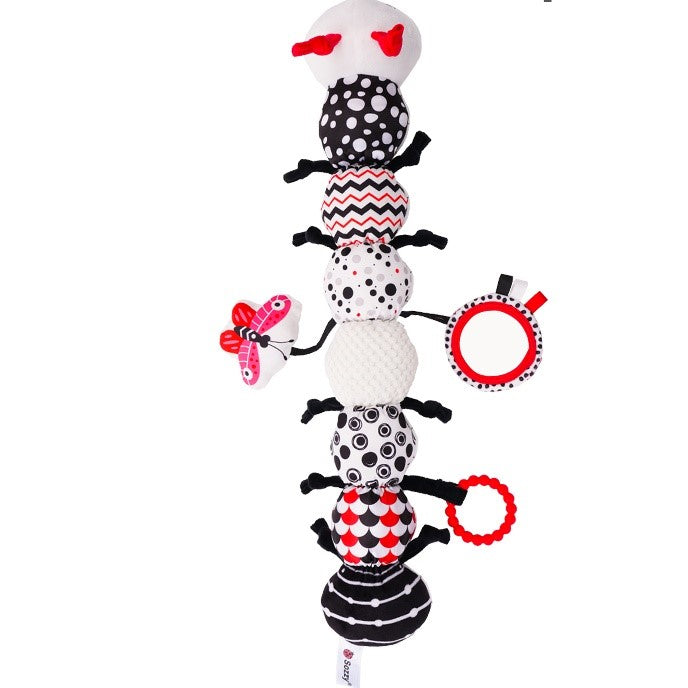 High Contrast Sensory Tummy Time Caterpillar