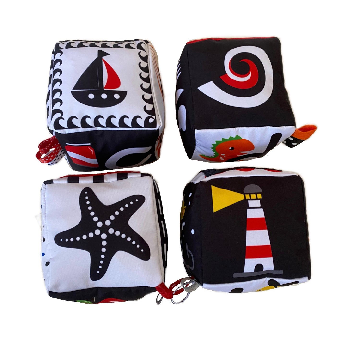 High Contrast Sensory Soft Blocks