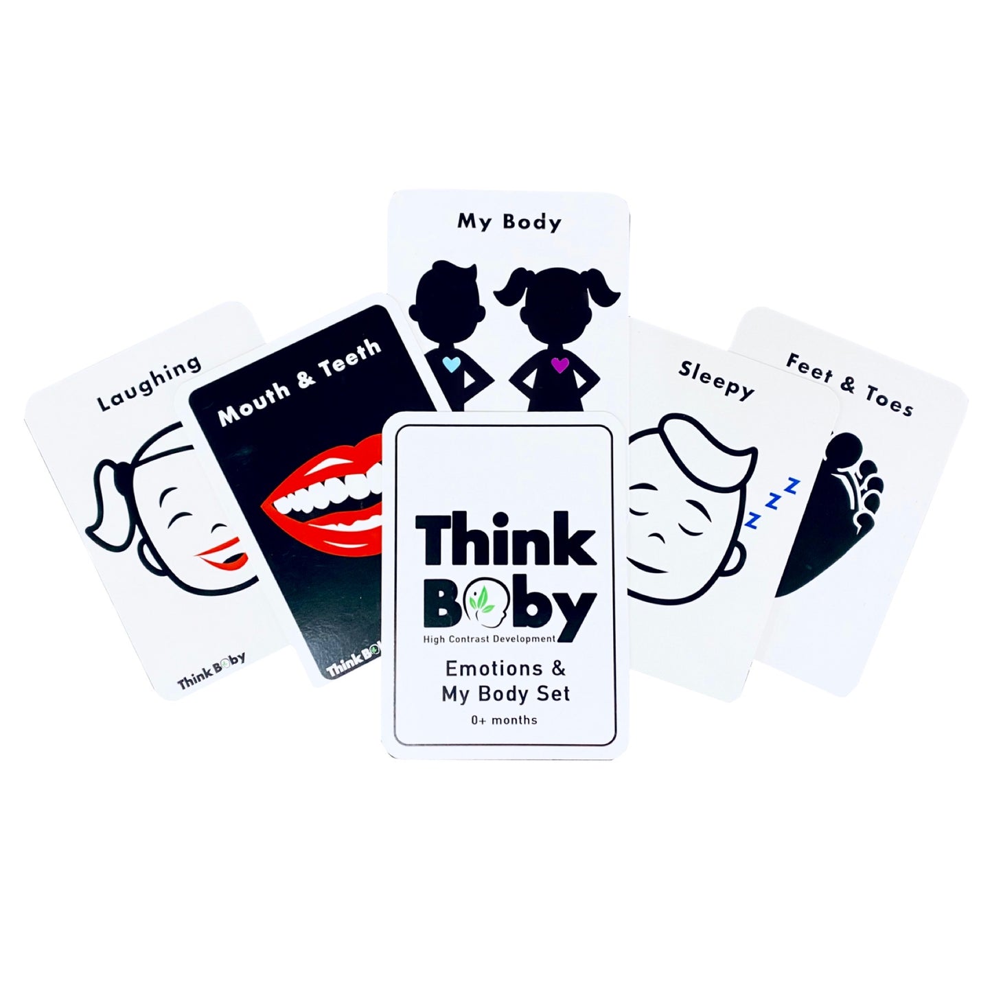 Flashcards – Emotions & My Body Set (from birth)